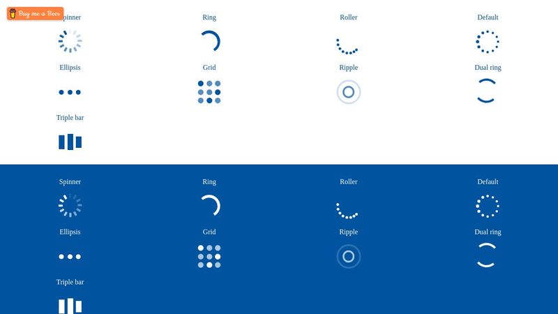 Spinners and loaders in pure CSS