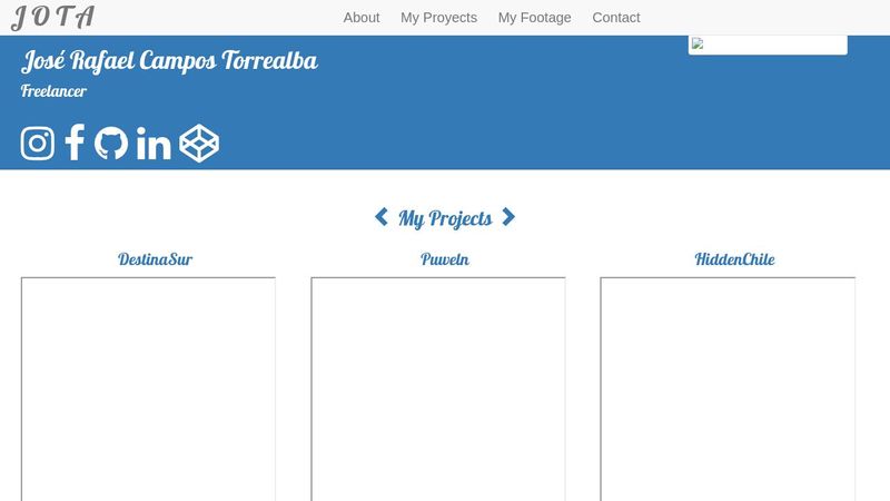 Landing Portafolio Boostrap HTML & CSS only