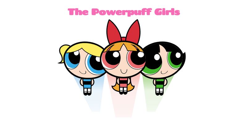 The Powerpuff Girls in Pure CSS