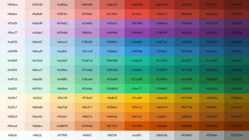 Color Palletes - pure JS (without HTML and CSS)