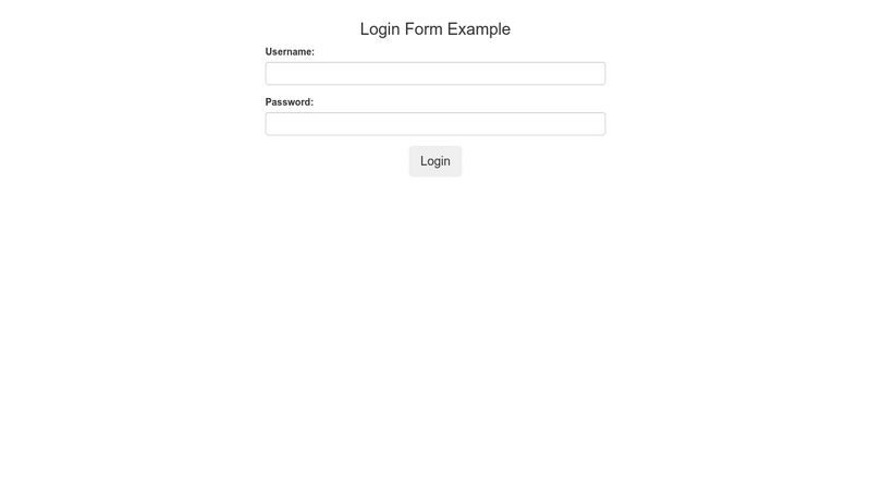 Simple Angular Login Form with Validation