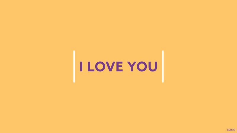 I Love You (mo.js animation)