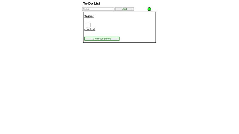 todo task helper jQuery updated