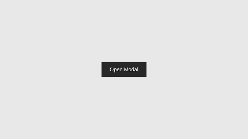 Modal - HTML, CSS & JS