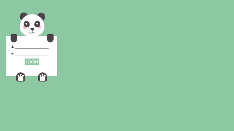 CodePen Home Interactive Panda Login Form
