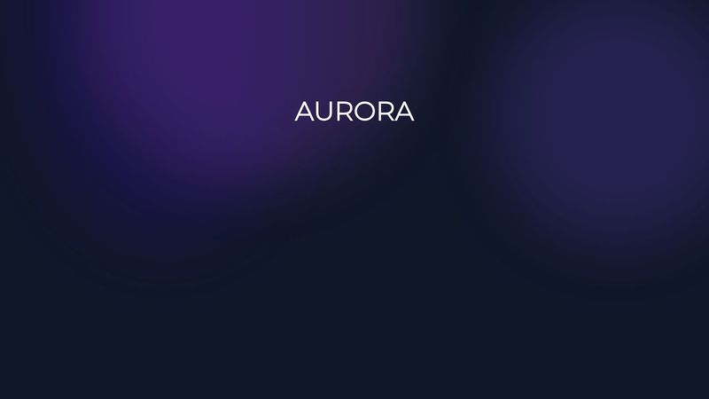 Pure css Aurora effect
