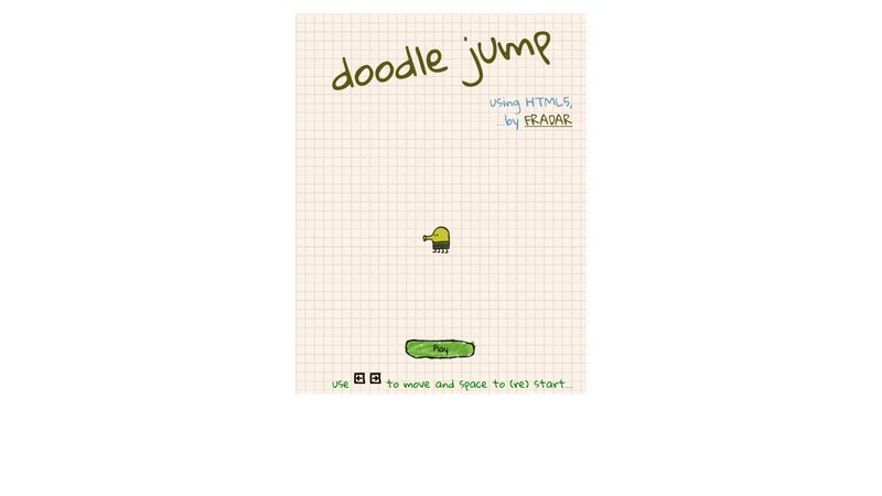 Doodle Jump Game  Felgo Documentation