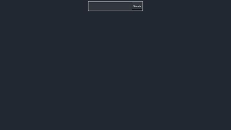 Glowing Search Bar