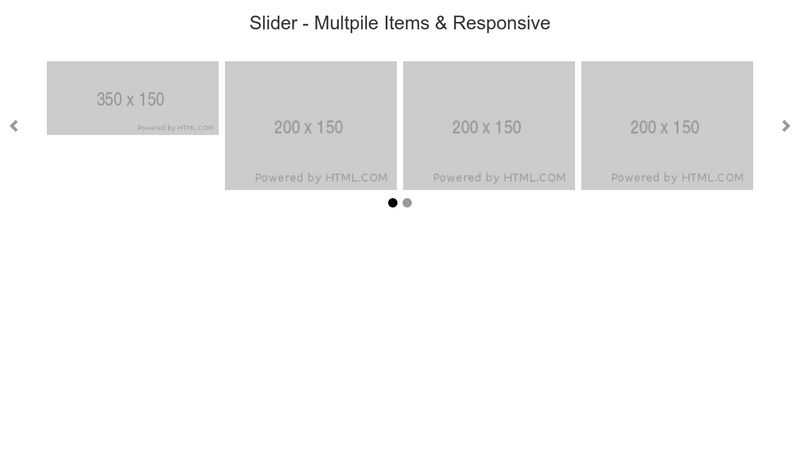 Multiple Image Slider