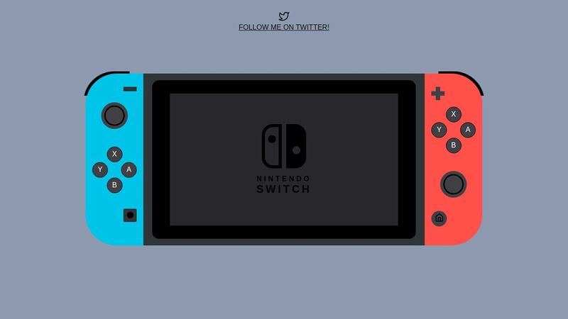 Nintendo Switch in CSS