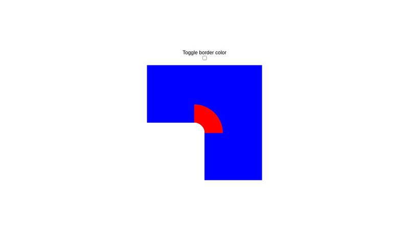 Creating an outer curve with CSS