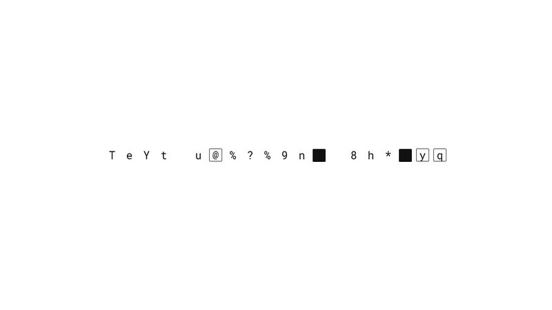 Text Decoding Animation