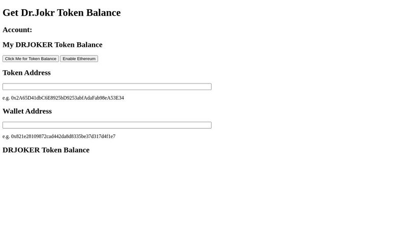 BSC acount balance html
