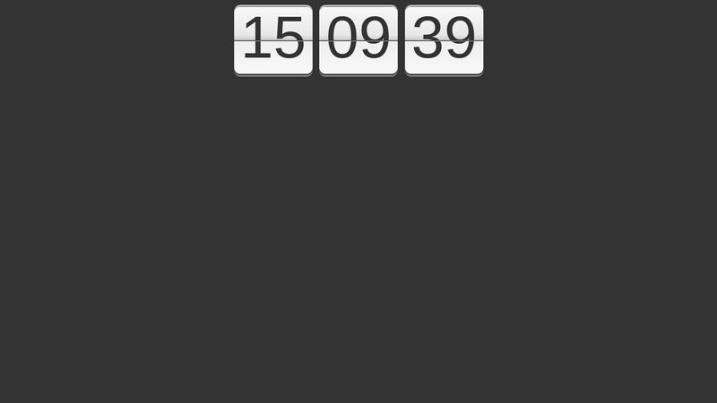JS Flip-Clock