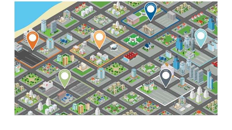 Map Image Interaction using SVG