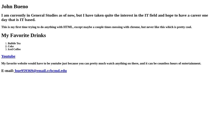 HTML Practice