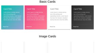 Beautiful CSS Cards