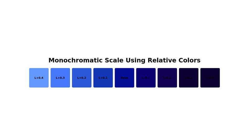 Relative Color Syntax demo