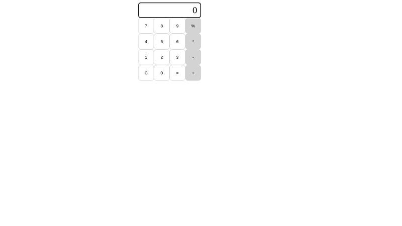 Simple Calculator Using React JS