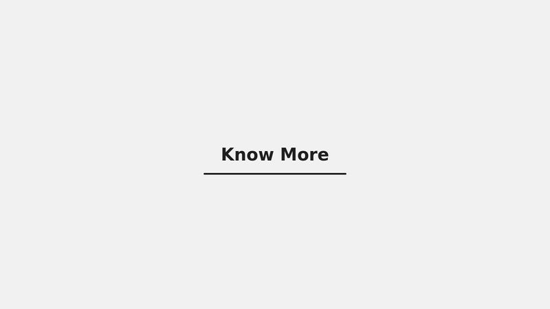 know more - hover effect