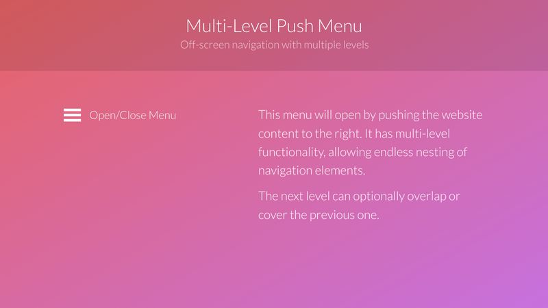 multi-level-push-menu