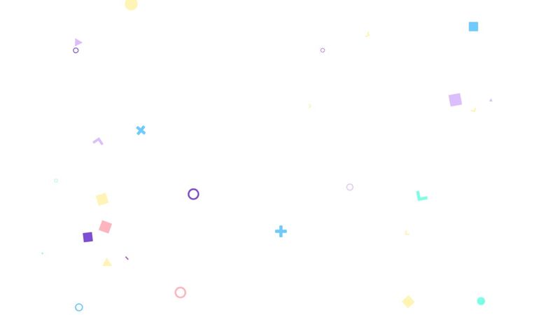Floating Shapes Background