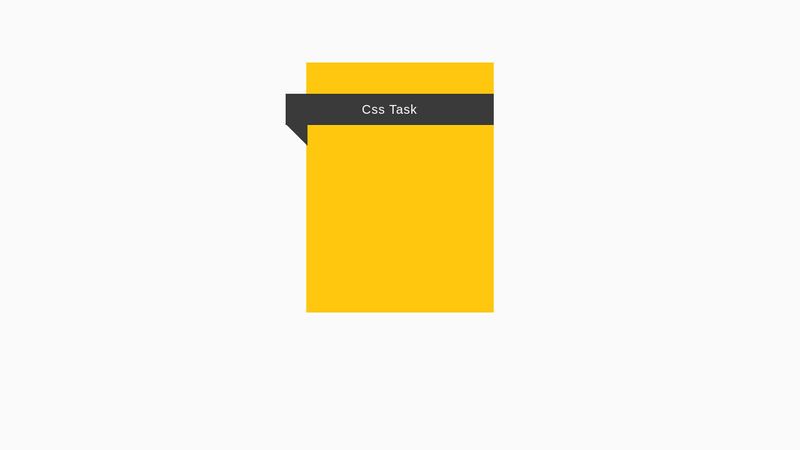 Simple Task For Css