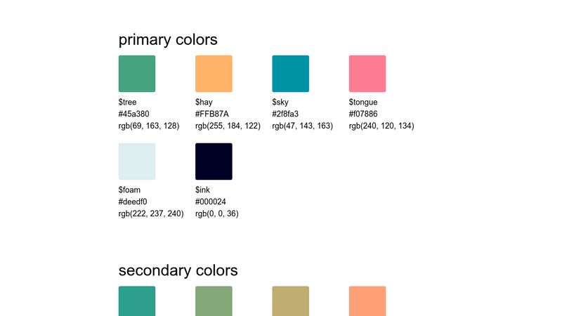 Sass Color Palettes