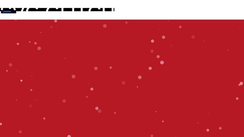 particles.js demo