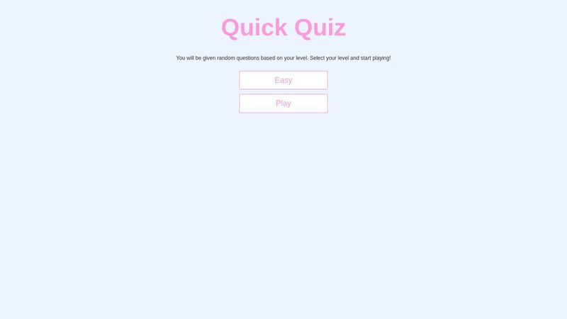 Quiz App