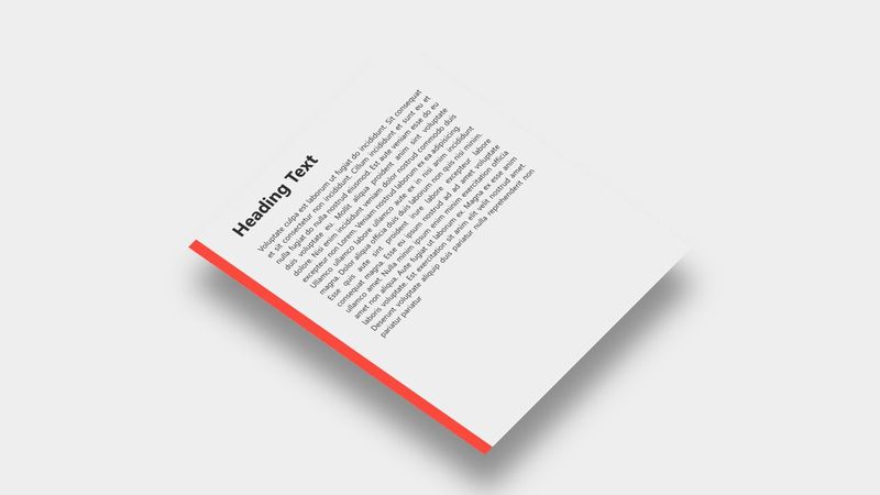 Pop up page animation