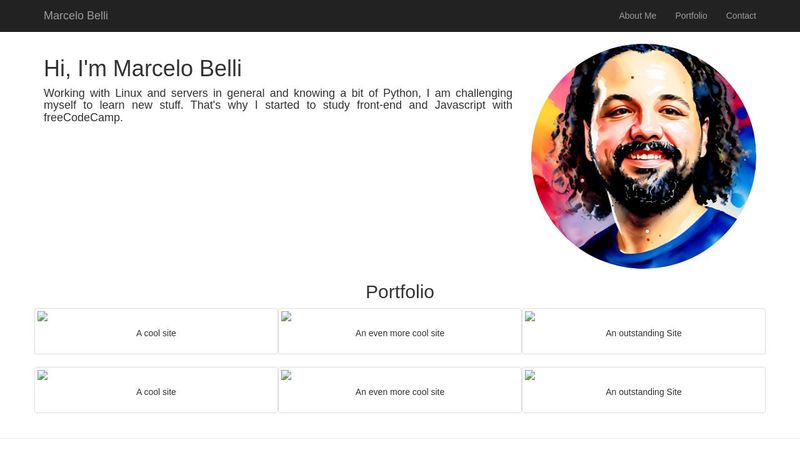 freeCodeCamp: Personal Portfolio