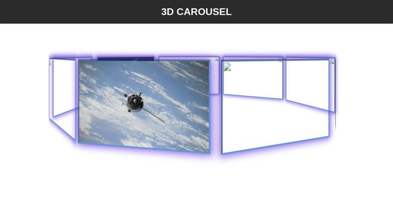 3D Rotating Carousel