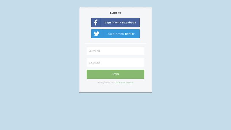 Login with js validate