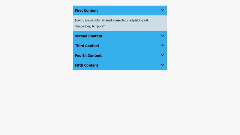 How To Make jQuery Accordion | HTML CSS Jquery