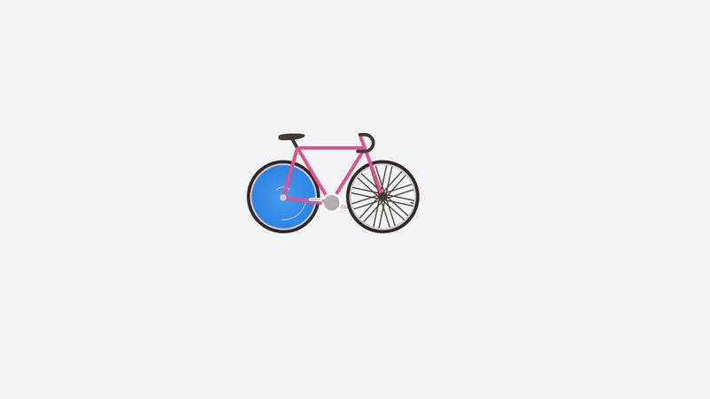 Pure CSS Bike