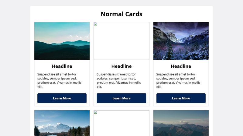 CSS Grid - Cards