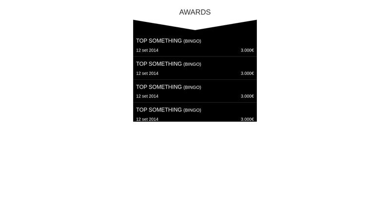 Responsive Award Box (HTML+LESS/CSS)