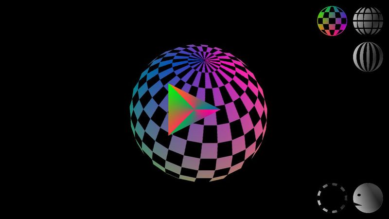 3D CSS sphere made with conic-gradient
