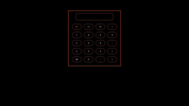 Calculator using JavaScript