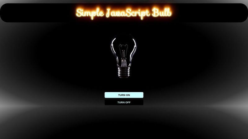 Javascript Bulb