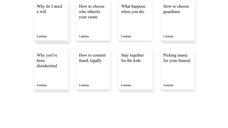 Article Deck