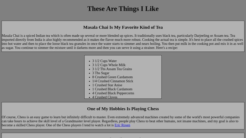 First HTML Program
