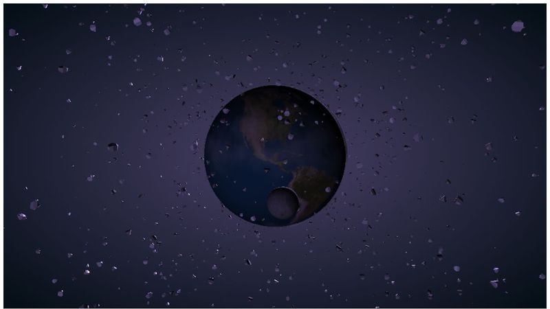 three.js Earth and Moon and Sun