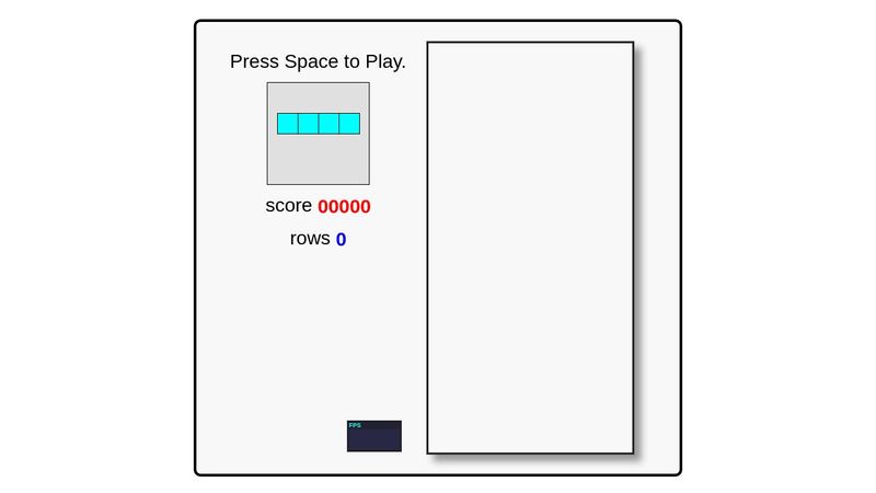 javascript tetris game