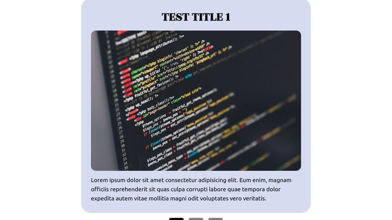 CSS Autoplay Slider with User Controls