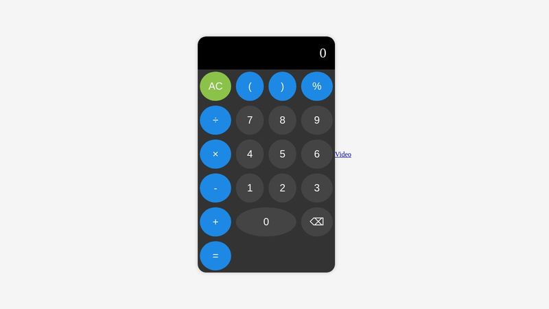 Calculadora Javascript