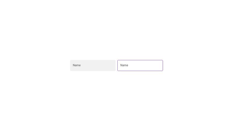 Material Design Text Fields - HTML + CSS