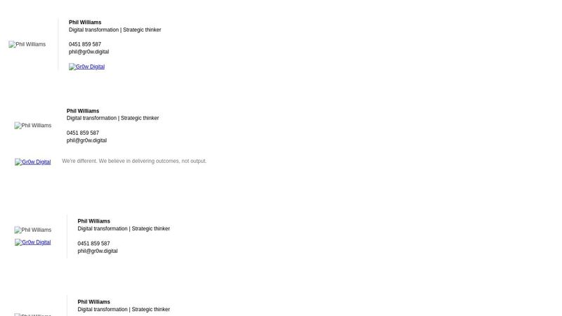 CSS/Html Email Signature (from Design Mockup)