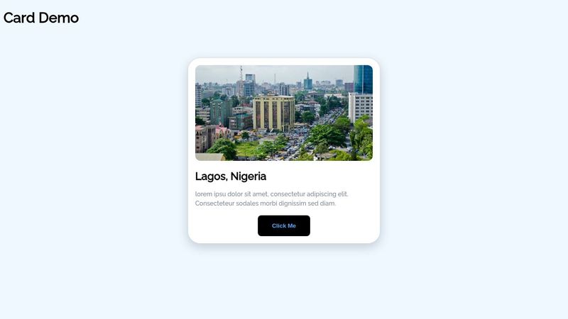 Card Component Without BEM Bullshit